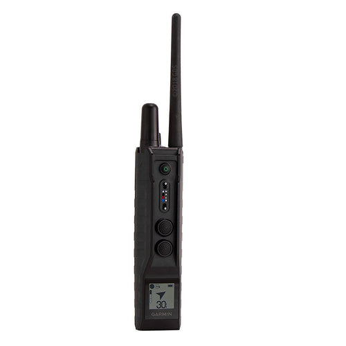 Garmin PRO 550 Plus used during a German Shorthaired Pointer training session. Ideal for professional bird dog training and upland hunting dogs retrieving game. Perfect gear for puppy training courses demonstration.